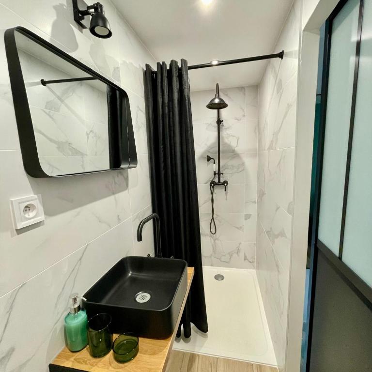 Villa Les Oliviers Spa privatif - Appartement 1 Chambre - 8