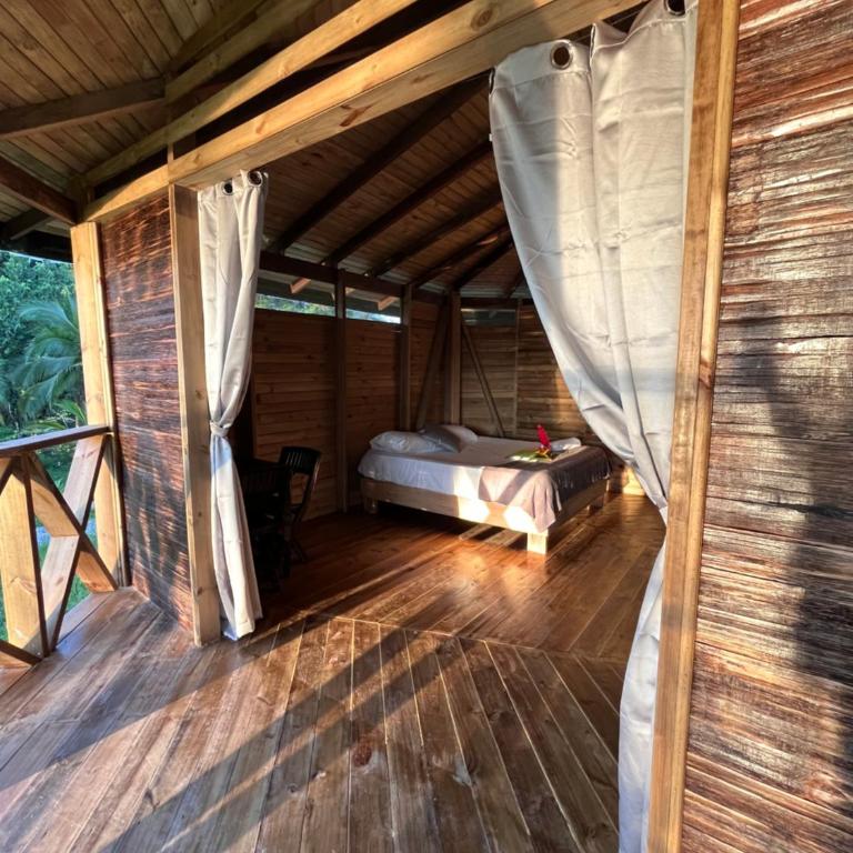 Popochos Beach Eco Lodge - Habitación Cuádruple con balcón - 8
