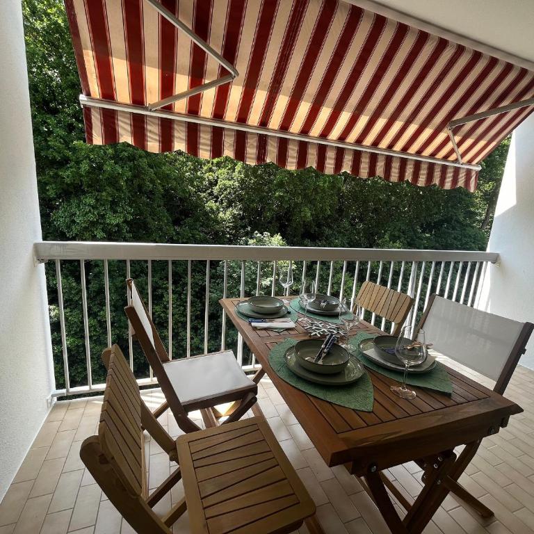Studio Cabine avec Balcon Sud, Parking Privé à Arcachon - FR-1-374-227 - Estudio - 9