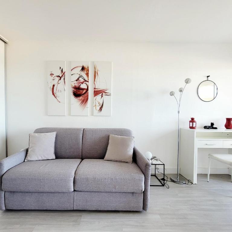 Studio confort avec terrasse, vue mer et parking - Canet-en-Roussillon - FR-1-794-148 - Monolocale - 3