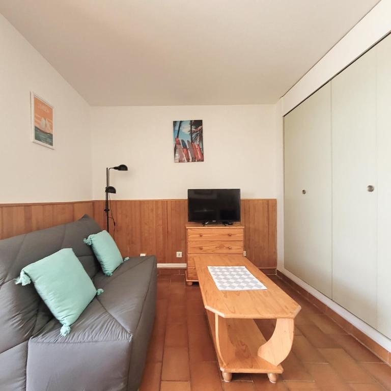 Canet-en-Roussillon - T2 cosy - 4 pers - Parking privé - Clim - FR-1-794-154 - Appartamento - 7