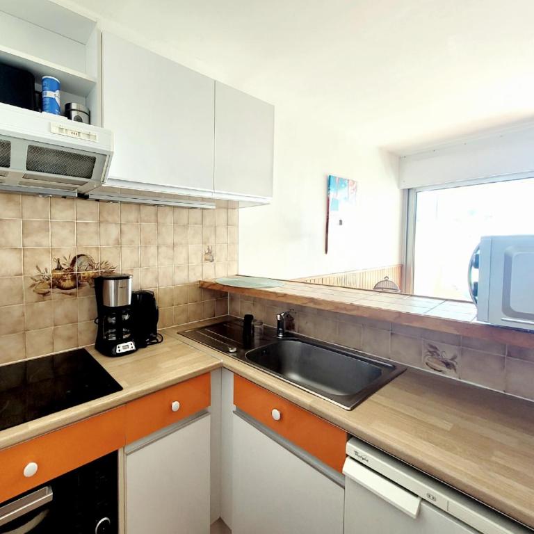 Canet-en-Roussillon - T2 cosy - 4 pers - Parking privé - Clim - FR-1-794-154 - Appartamento - 10