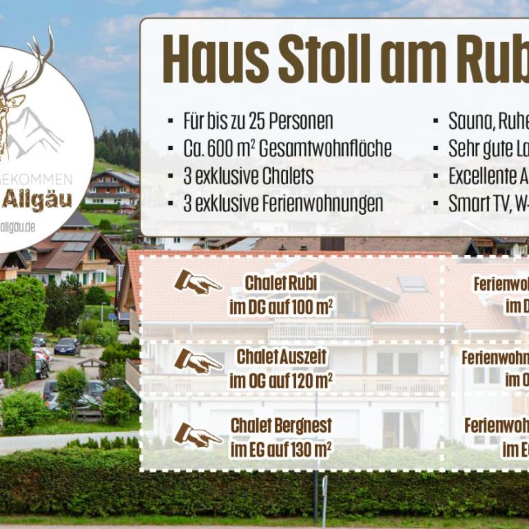 Chalet Allgäu - Chalet mit 2 Schlafzimmern - 2