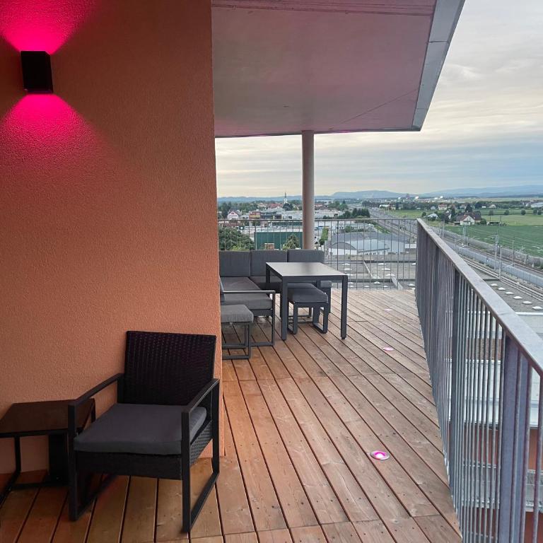 100 qm Penthouse, Self-Check-In, 2 Parkplätze - Penthouse-Apartment - 31