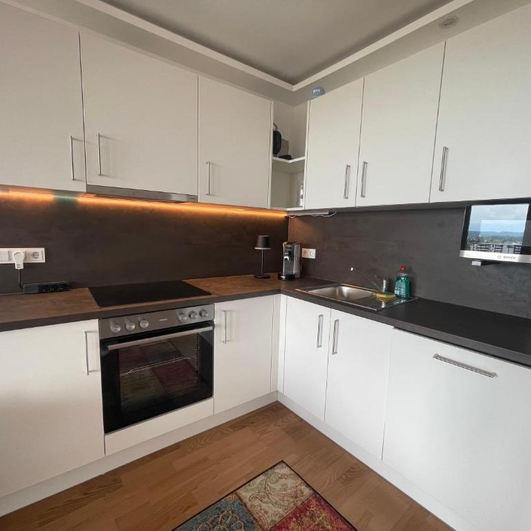 100 qm Penthouse, Self-Check-In, 2 Parkplätze - Penthouse-Apartment - 20