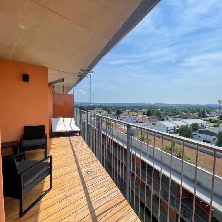 100 qm Penthouse, Self-Check-In, 2 Parkplätze - Penthouse-Apartment - 36