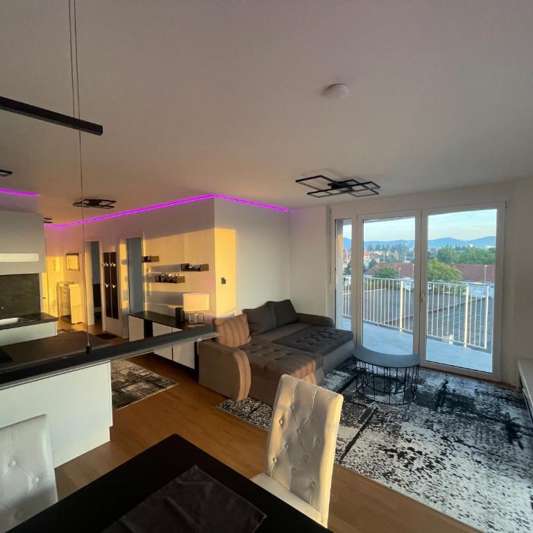 Luxusapartment mit 40 qm Terrasse, E-Parkplatz und Parkplatz - Apartment mit 2 Schlafzimmern und Terrasse - 12