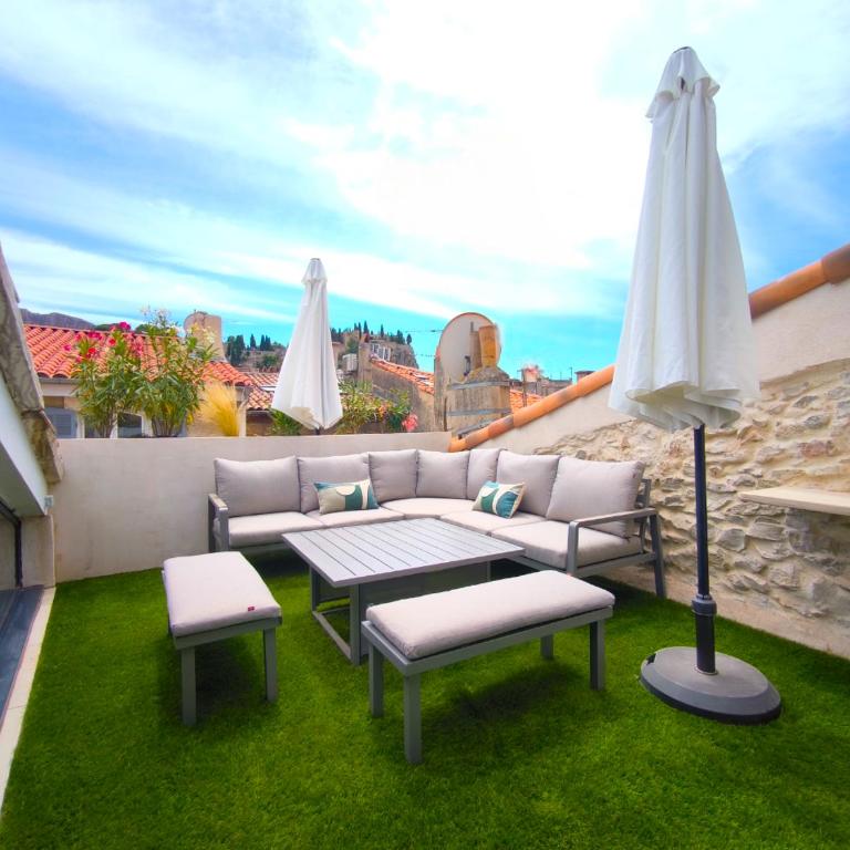 Tropézia- Standing T4 Terrasse et Parking Cassis - Apartment mit 3 Schlafzimmern - 6