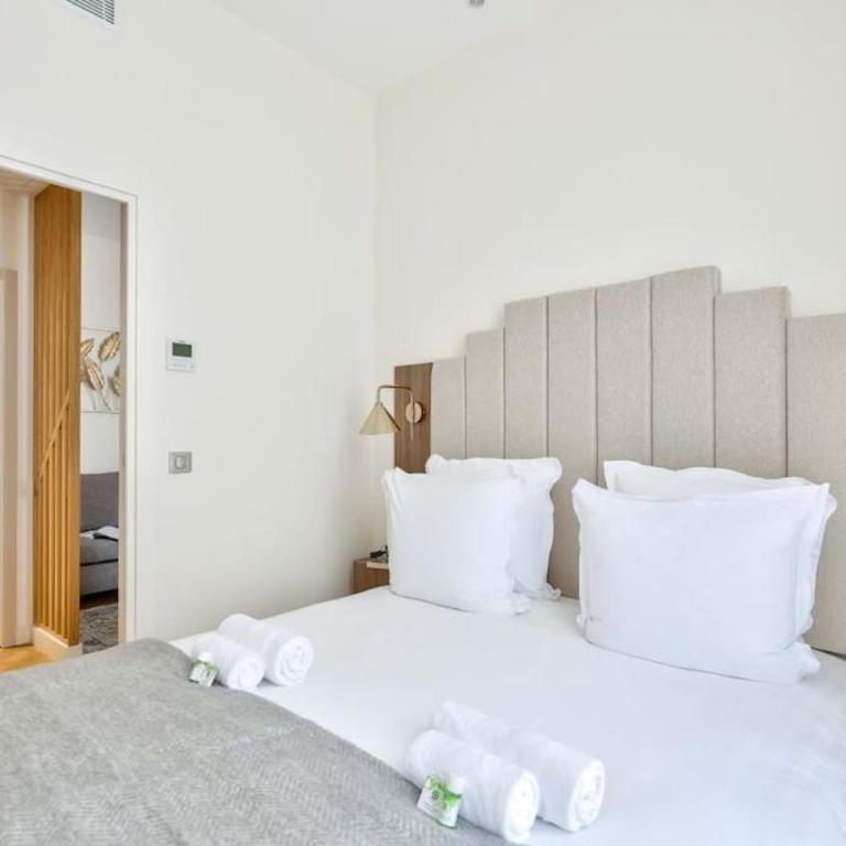 Luxurious & Peaceful - Near Le Marais - with AC - Appartement 1 Chambre - 12