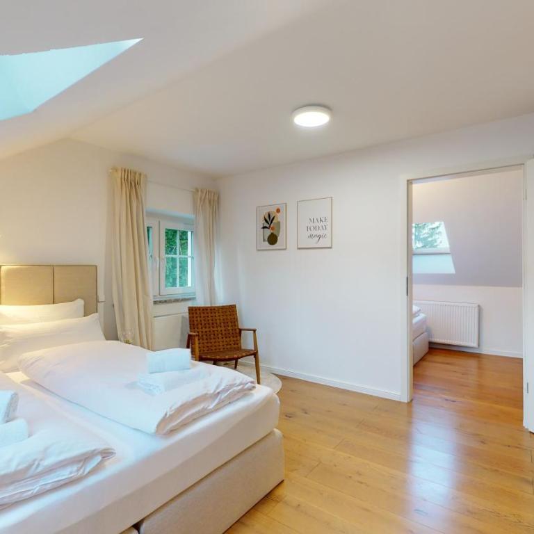 YUVA HOMES am Kurpark - BRIGHT Collection - Apartment mit 2 Schlafzimmern und Gartenblick - 16