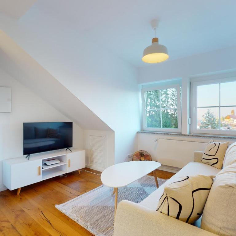 YUVA HOMES am Kurpark - BRIGHT Collection - Apartment mit 2 Schlafzimmern und Gartenblick - 15