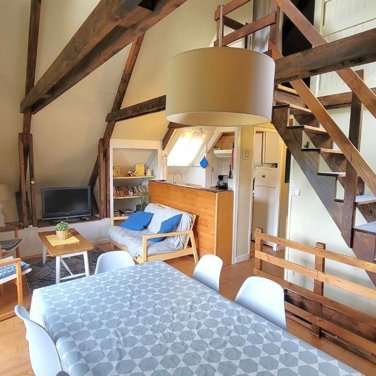 Chalet lumineux à Saint-Michel-de-Chaillol, 7 pers, balcon sud - FR-1-393-148 - Chalet (7 Adultes) - 7