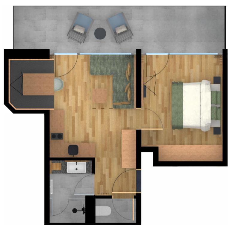 PACHMAIR 1453 apart resort - Superior Apartment - 1 Schlafzimmer - 9