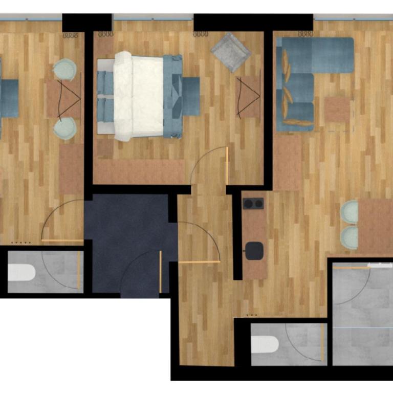 PACHMAIR 1453 apart resort - Traditional Apartment Superior - 2 Schlafzimmer - 7
