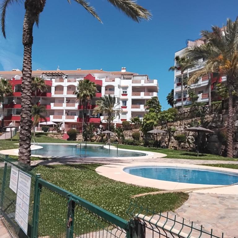 island of riviera golf beach mijas costa - Apartment mit 2 Schlafzimmmern und eigenem Pool - 71