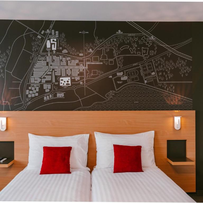 SwissTech Hotel - Chambre Double ou Lits Jumeaux Standard - 1