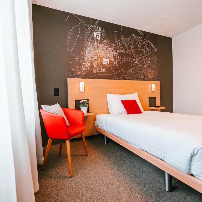 SwissTech Hotel - Chambre Simple Basique avec Lit Double - 2