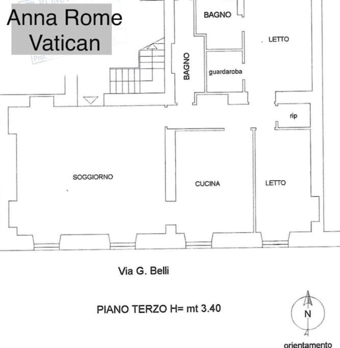 Anna Rome Vatican Luxury - Apartment mit 2 Schlafzimmern - 19
