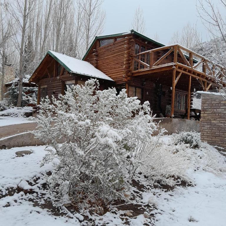 Cabaña Mirador Del Cielo Potrerillos - Three-Bedroom Chalet - 7