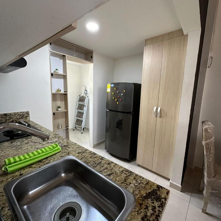 Apartaestudio Amoblado Tipo Loft en Barrio la Campiña - Apartamento de 1 dormitorio - 5