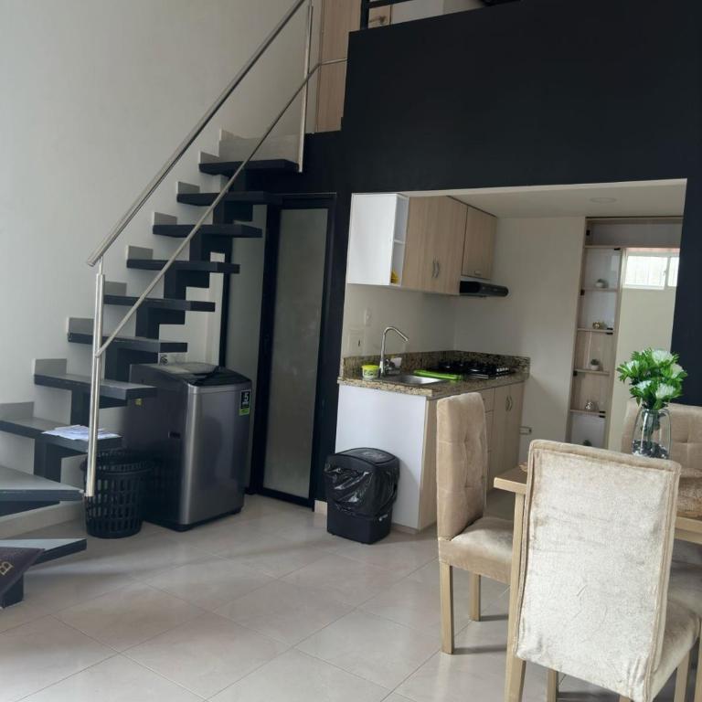 Apartaestudio Amoblado Tipo Loft en Barrio la Campiña - Apartamento de 1 dormitorio - 19