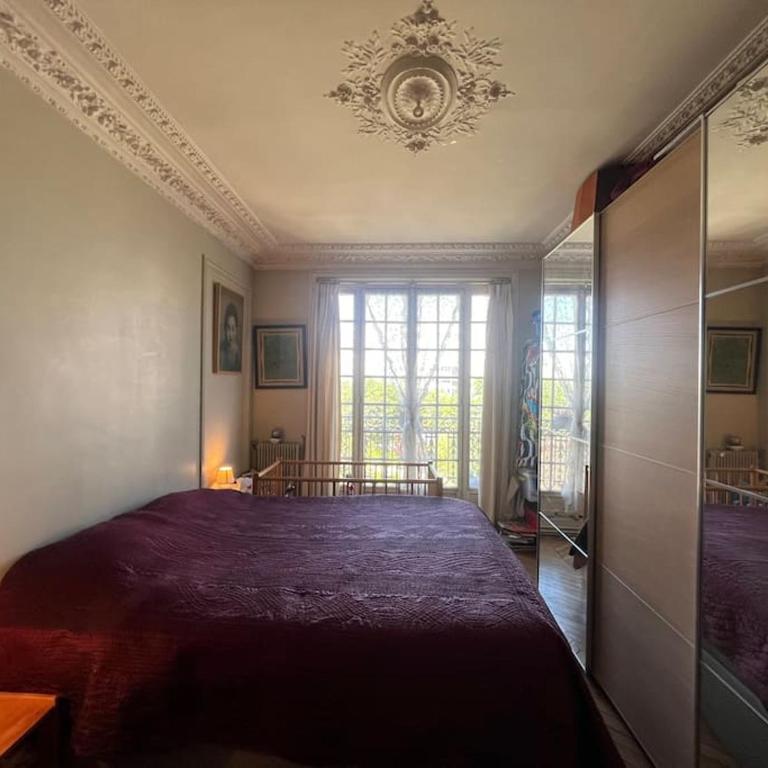 Paris park view 5 bedrooms familly subway 6 - Appartement - 6