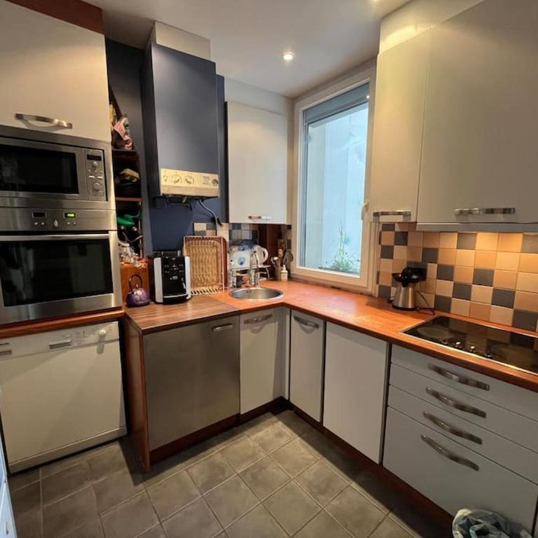 Paris park view 5 bedrooms familly subway 6 - Appartement - 13