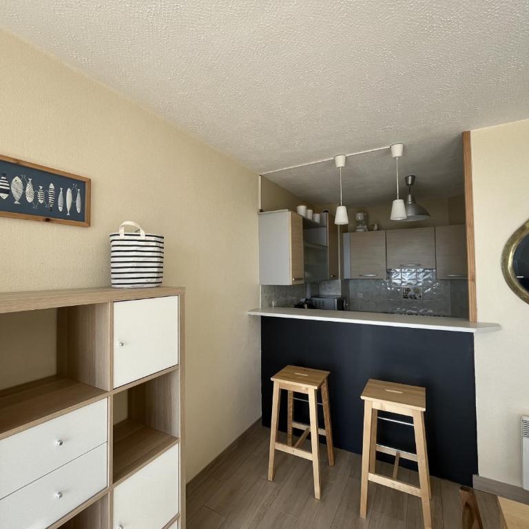 Duplex T3 face mer avec terrasse, ascenseur, 5P, Grande Plage, parking sécurisé, animaux OK - FR-1-799-21 - Appartamento - 3