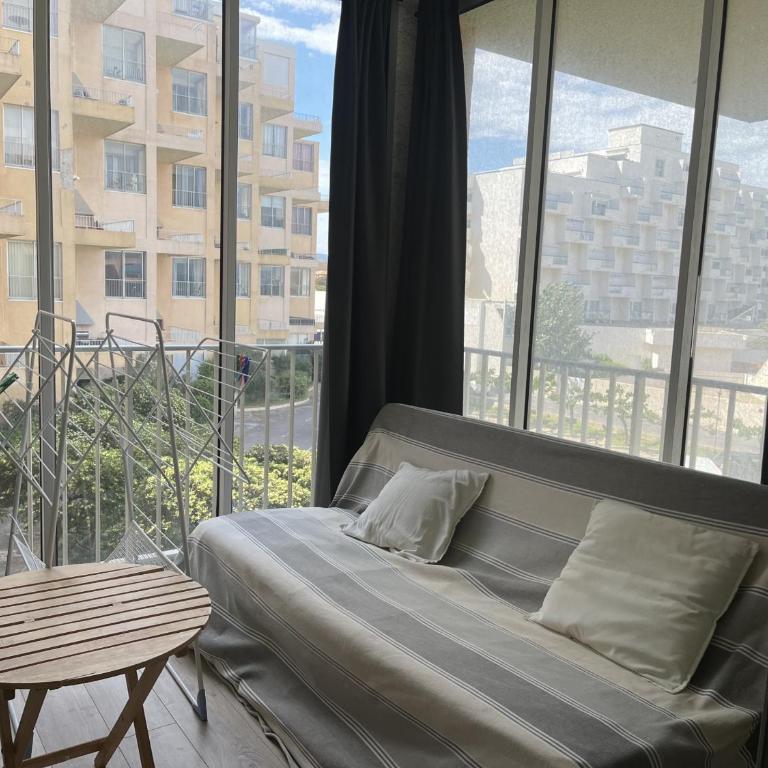 Duplex T3 face mer avec terrasse, ascenseur, 5P, Grande Plage, parking sécurisé, animaux OK - FR-1-799-21 - Appartamento - 10
