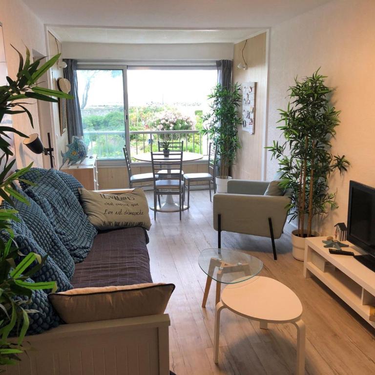 T2 4/5 personnes avec vue mer, accès plage, parking privé - FR-1-472-204 - Apartment - 2