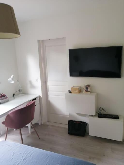 Vue mer rez-de-jardin piscine - Apartment mit 2 Schlafzimmern - 17