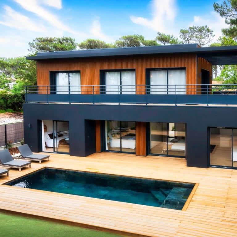 Villa Sunset 1 prestigious heated swimming pool sea view for 8 people - Villa - 1