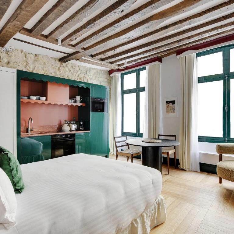 Paris Home Collection Serviced Apartments in Notre Dame - Rue Savoie - Studio - 3