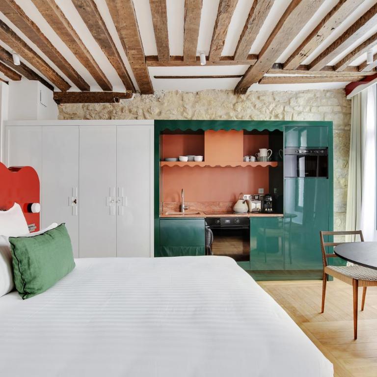 Paris Home Collection Serviced Apartments in Notre Dame - Rue Savoie - Studio - 4