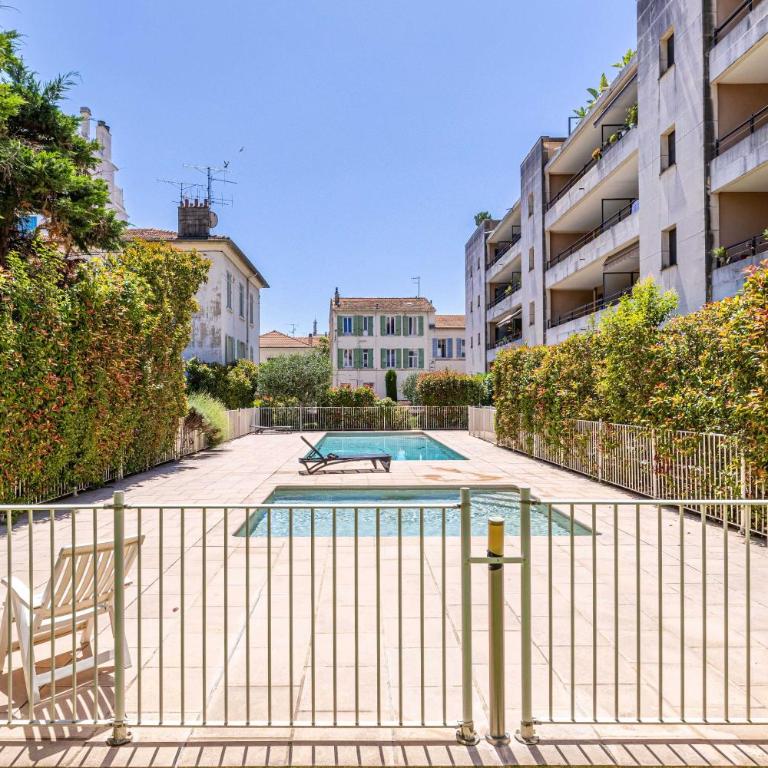 Charming apartment with balcony-pool - Cannes - Appartement 1 Chambre - 1
