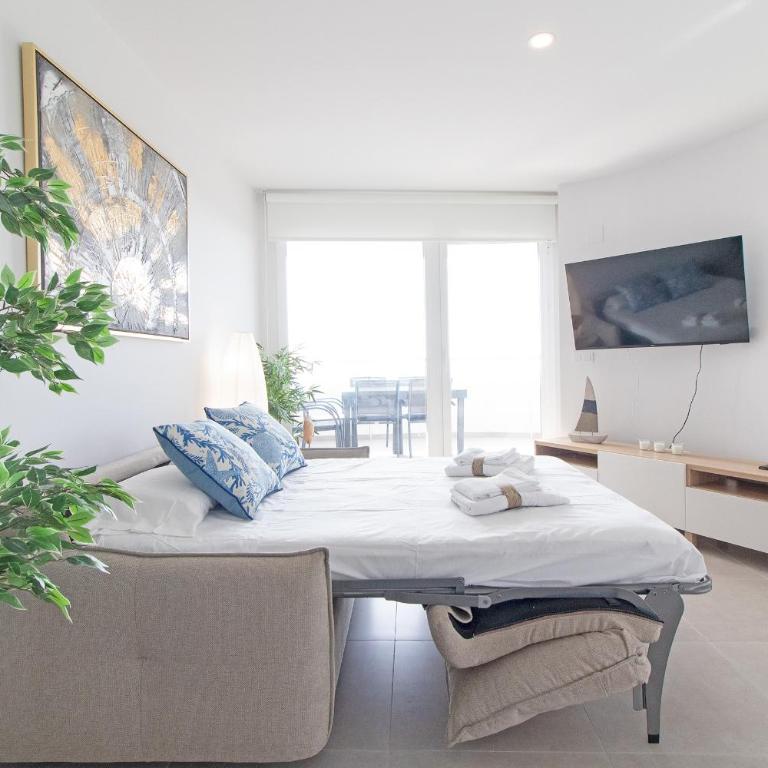 Global Vacacional, Apartamento con amplia terraza con vistas al mar - Apartment mit Meerblick - 13