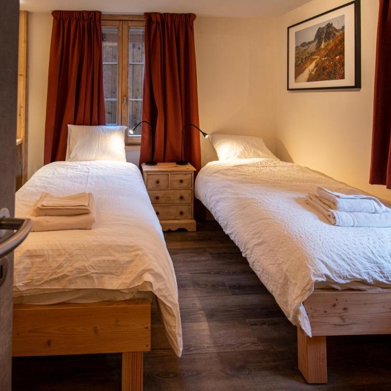 La Bergère - Doppel-/Zweibettzimmer mit privatem, externem Bad - 2