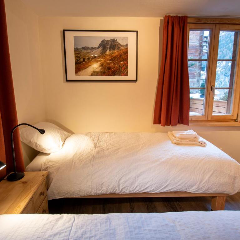 La Bergère - Doppel-/Zweibettzimmer mit privatem, externem Bad - 3