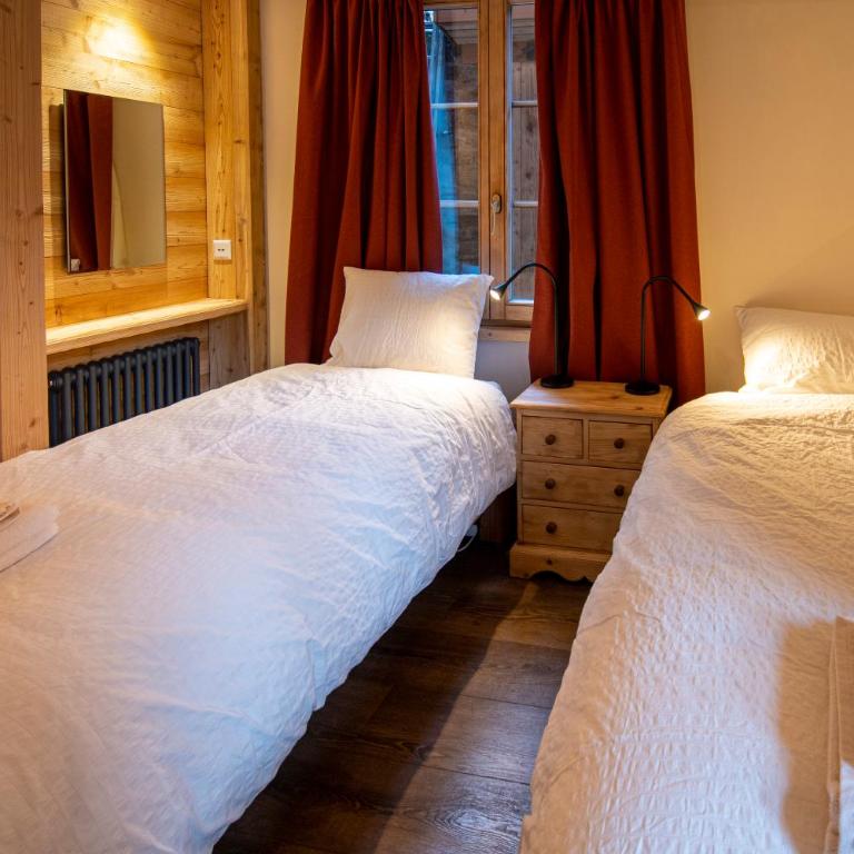 La Bergère - Doppel-/Zweibettzimmer mit privatem, externem Bad - 4