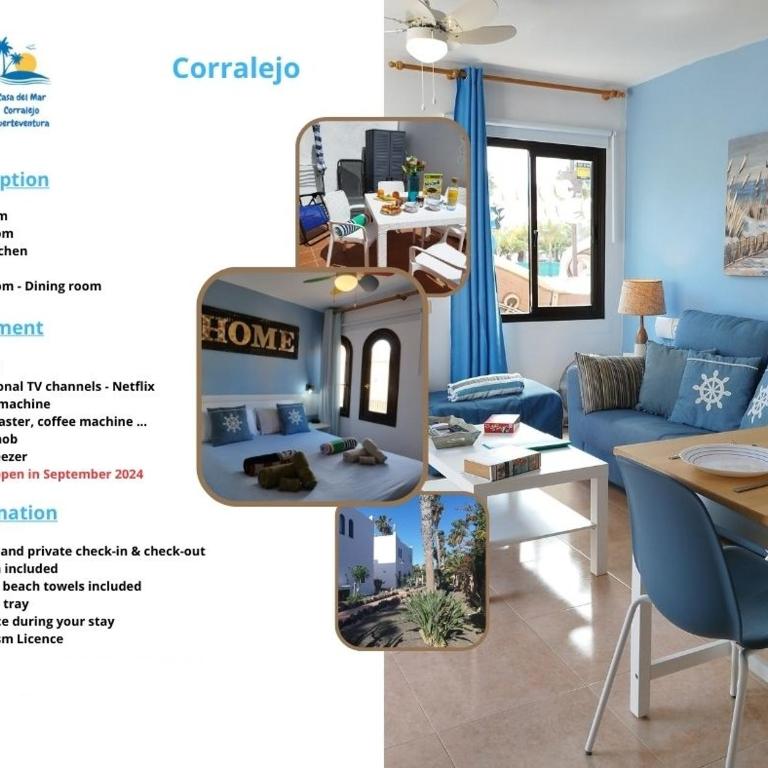 Casa del Mar Air-conditioned Apartment with Swimming Pools - Corralejo Playa - Apartamento - 72