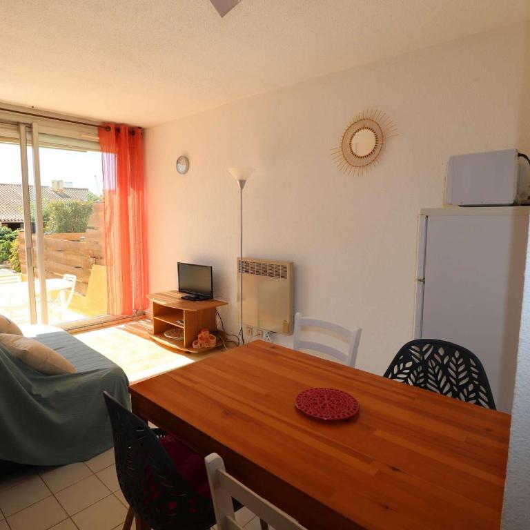Appartement 2P avec cabine, grande terrasse, parking, 400m plage - FR-1-307-129 - Appartamento (4 Adulti) - 9