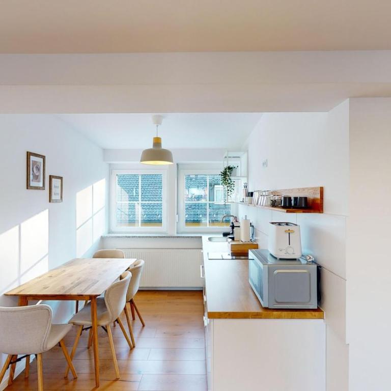 YUVA HOMES am Kurpark - BRIGHT Collection - Apartment mit 2 Schlafzimmern und Gartenblick - 21