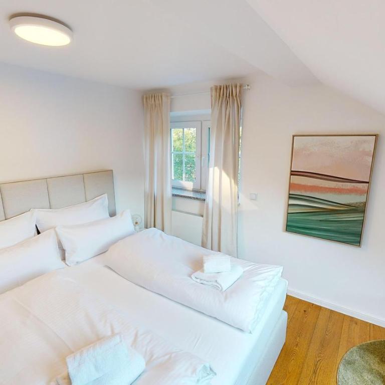 YUVA HOMES am Kurpark - BRIGHT Collection - Apartment mit 2 Schlafzimmern und Gartenblick - 20