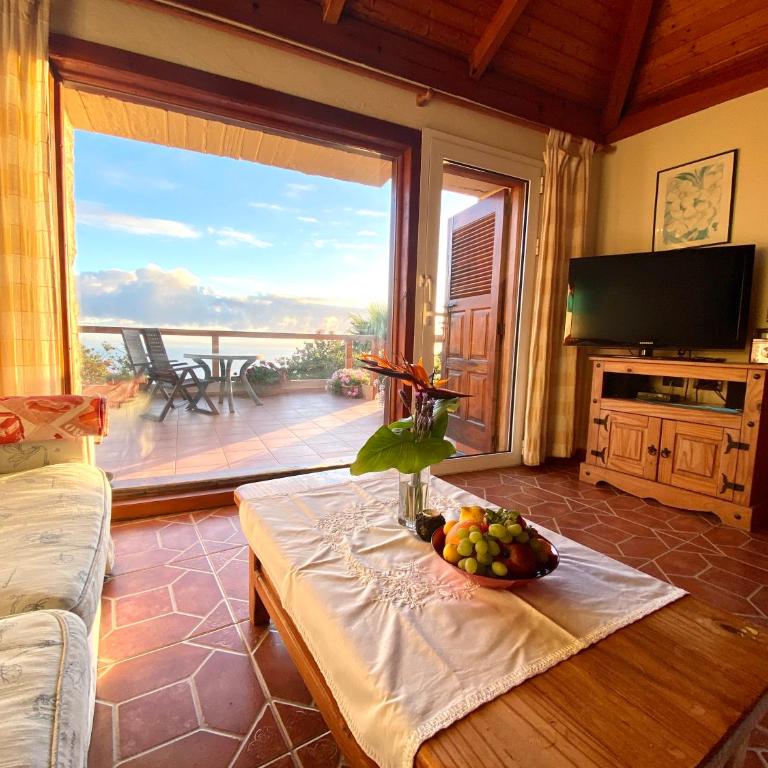 Finca Tenerife - Authentisches kanarisches Haus mit Traumblick, tropischem Garten und Sauna - One-Bedroom House - 11