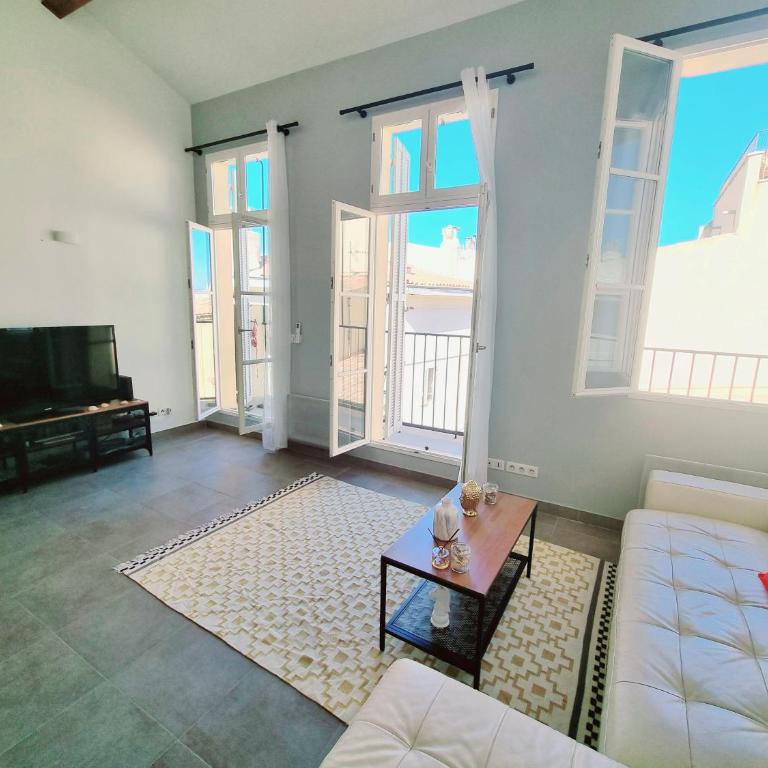 Appartement T3 Duplex sous les Toits de Marseille Panier Vieux Port - Appartement 2 Chambres - 16
