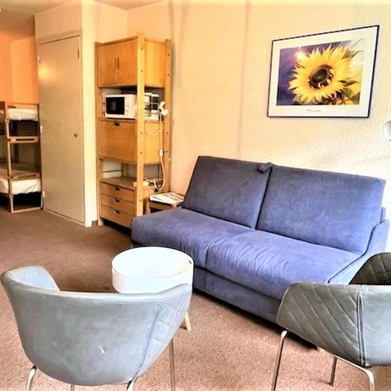Studio cosy avec coin montagne, proche télésiège et commerces, parking privé, retour ski direct! - FR-1-330F-187 - Appartement - 2