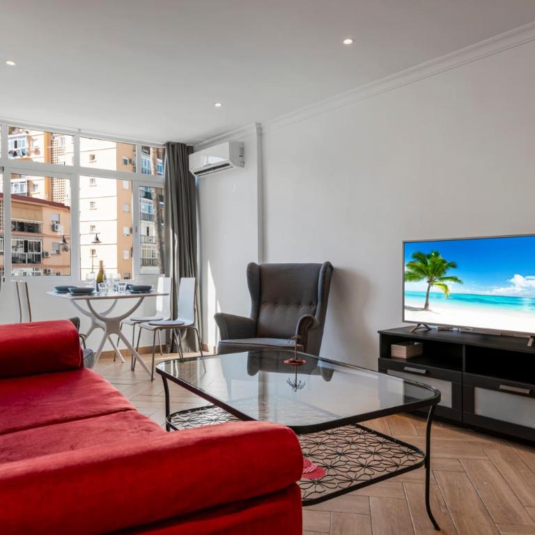 Sunny apartment in the Center, 5 min. from the Beach - Apartamento de 1 dormitorio con vistas al jardín - 11