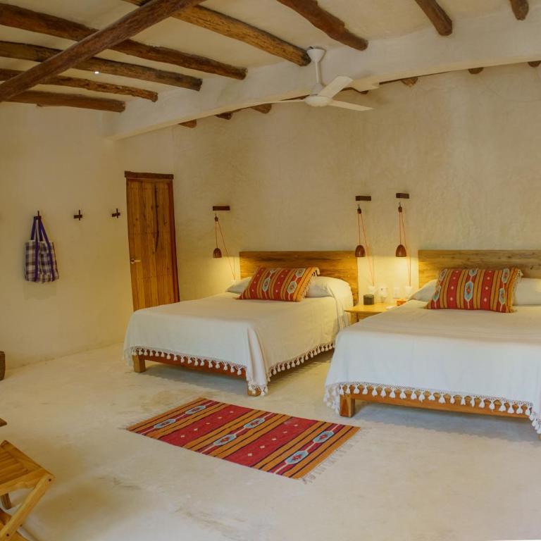 Hotel Pocna Tulum - Twin Room with Garden View - 1