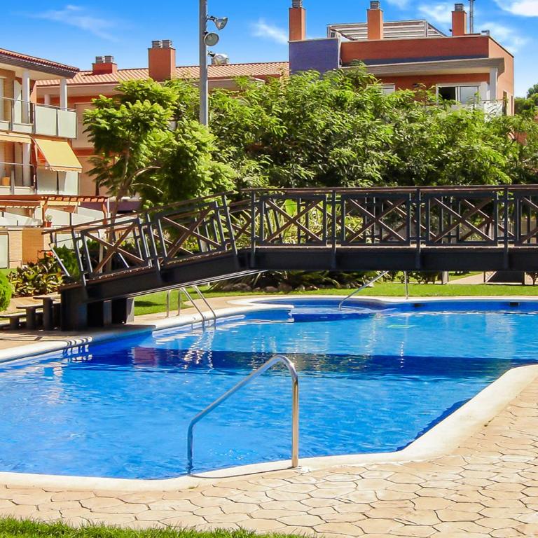 Apartamento con piscina, terraza y parking gratis "Ideal familias" Cambrils - Apartment with Garden View - 16