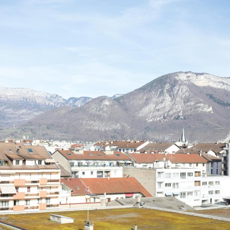 Le sommet citadin avec vue - Studio mit Bergblick - 11